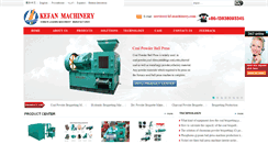 Desktop Screenshot of briquetting-machine.com
